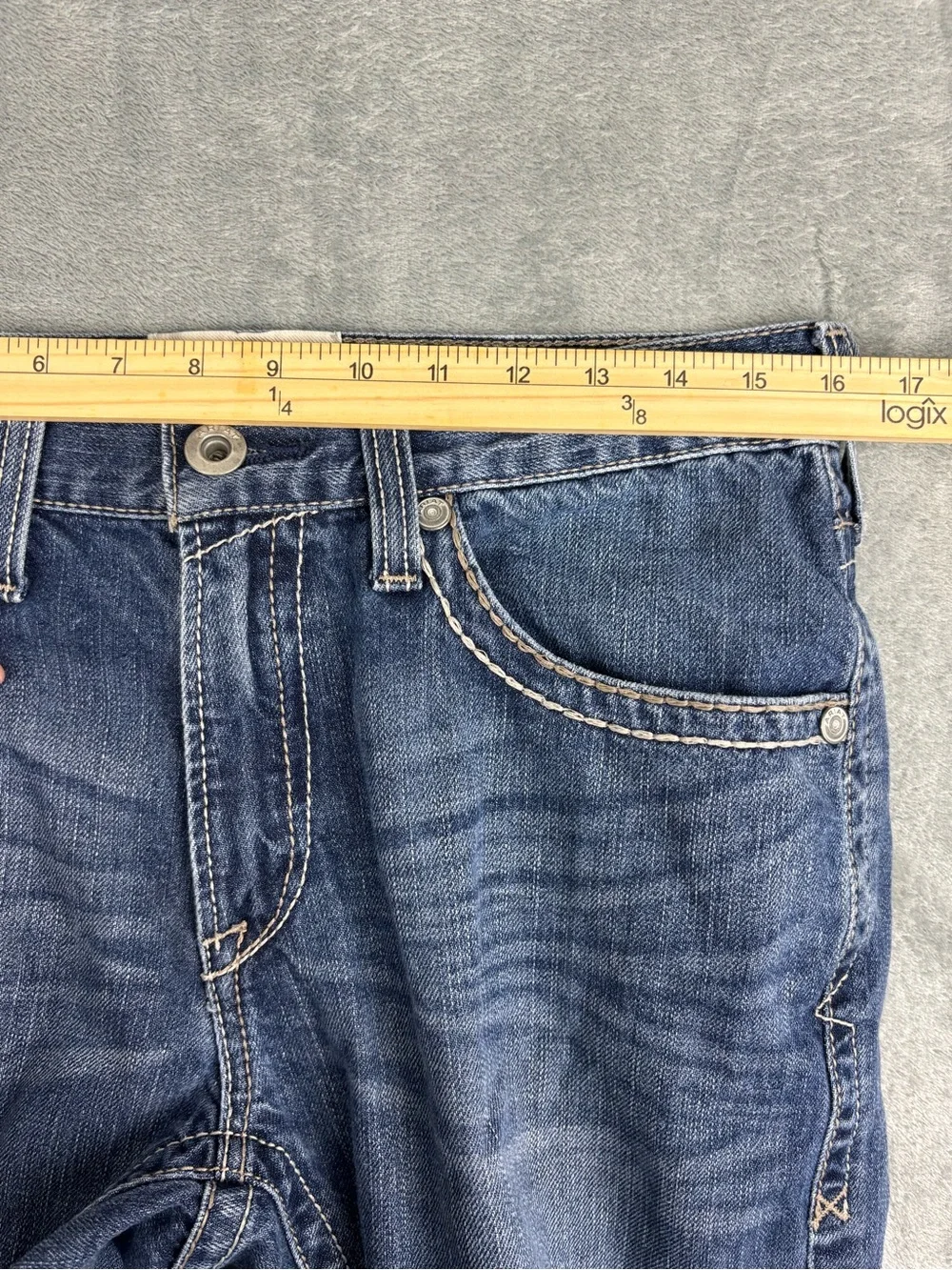 Ariat Jeans Mens 31X32 Blue M2 Traditional Relaxed Boot Cut Denim Western Cowboy